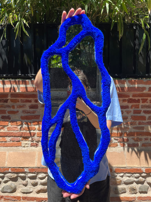 Organic Mirror Bleu